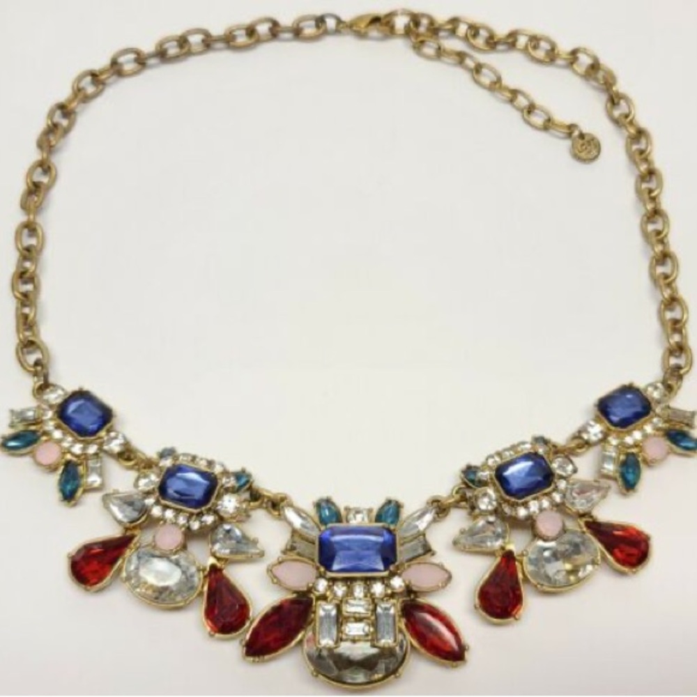 LOFT by Ann Taylor Colorful gemstone statement necklace